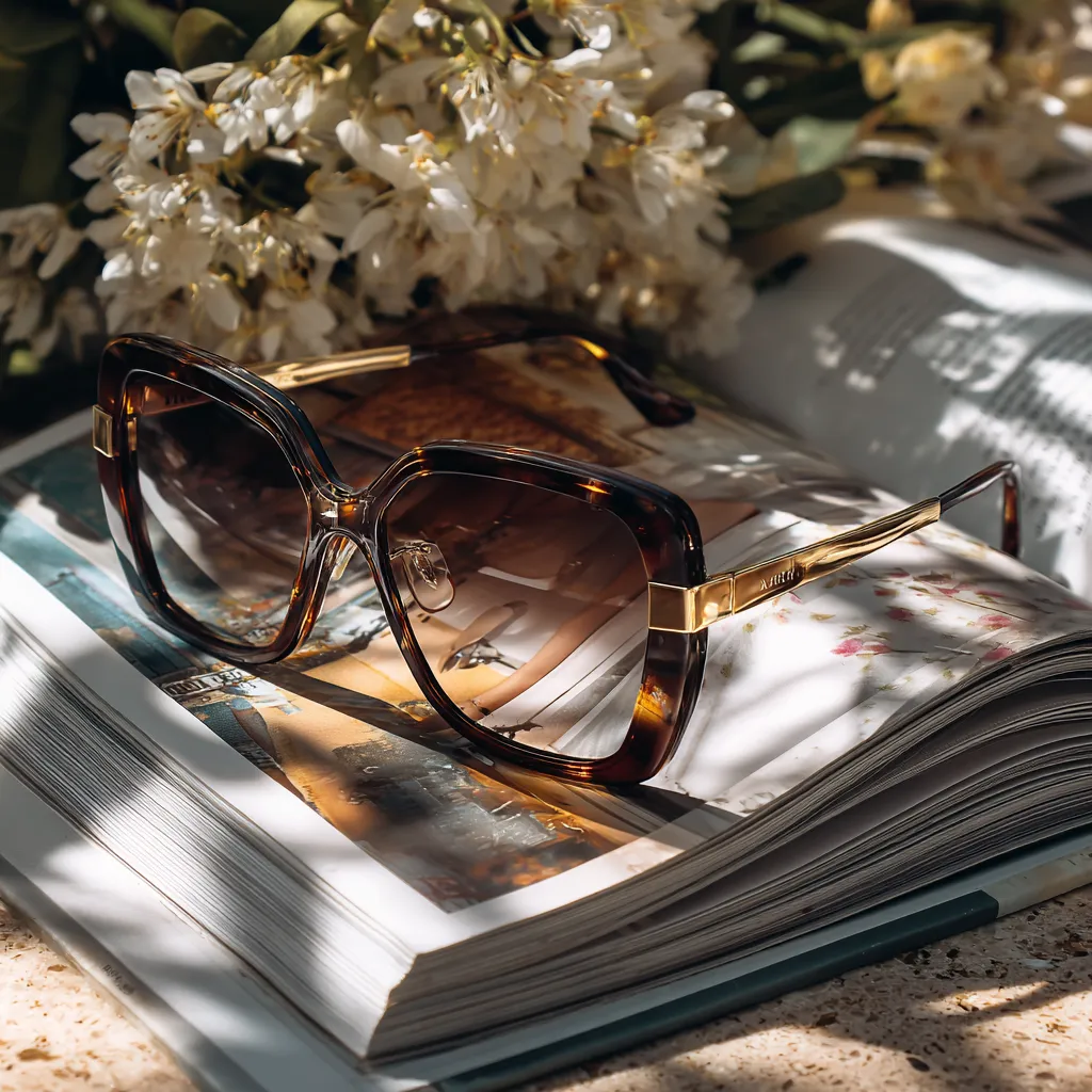 Oversized Tortoiseshell Sunglasses